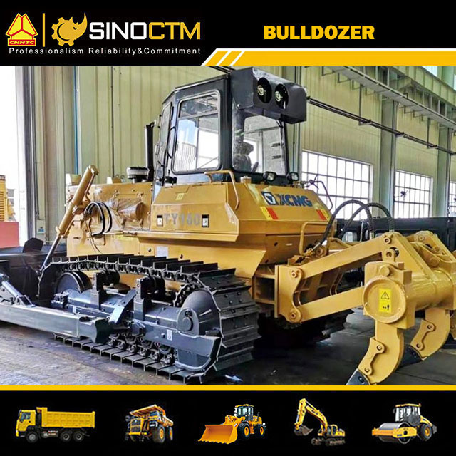 Compact Multifunctional Leveling Working Bulldozer