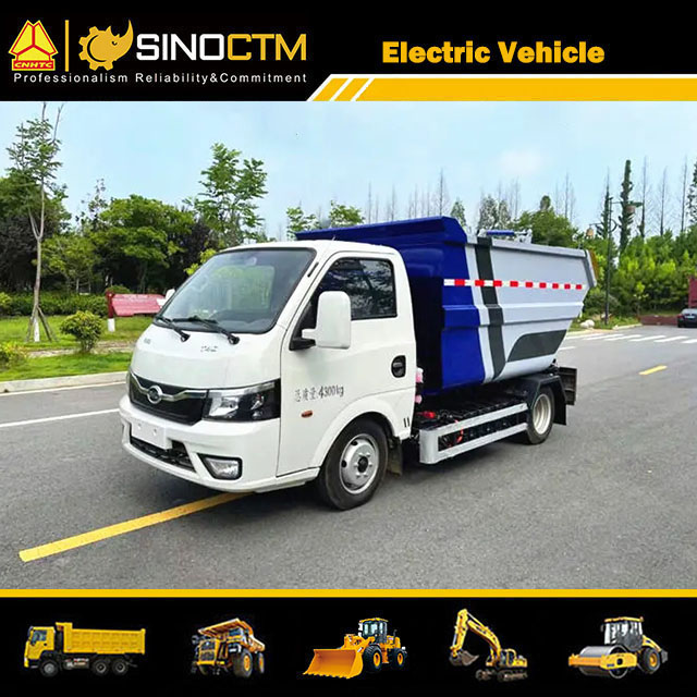 BYD Electric Rear Loading Garbage Truck 3.5 CBM