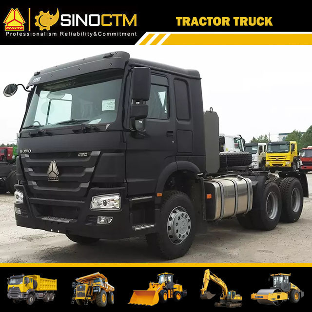 Rectangular Reasonable Towing Tractor Truck