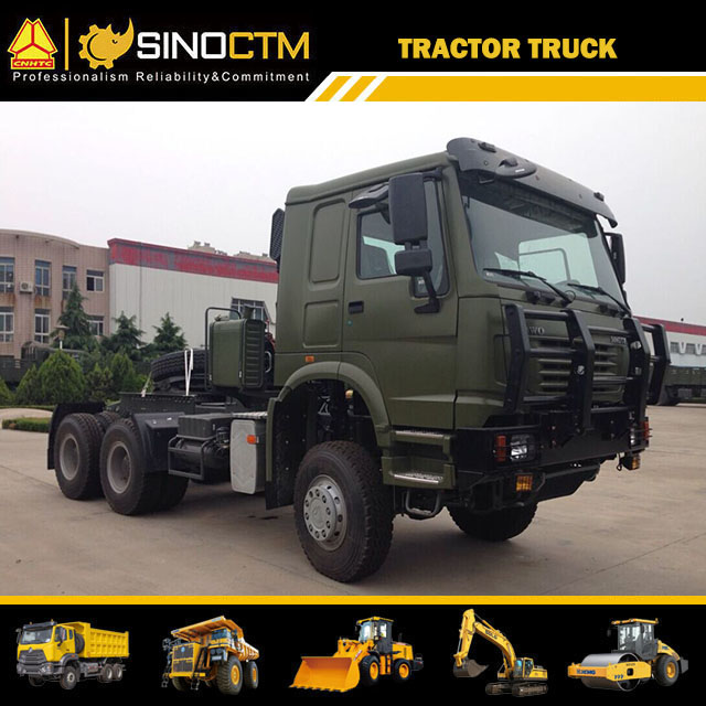 Semi Trailer ISO Army Tractor Truck