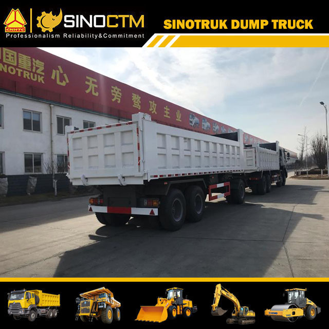 Tandem Simple Carrying Dump Truck