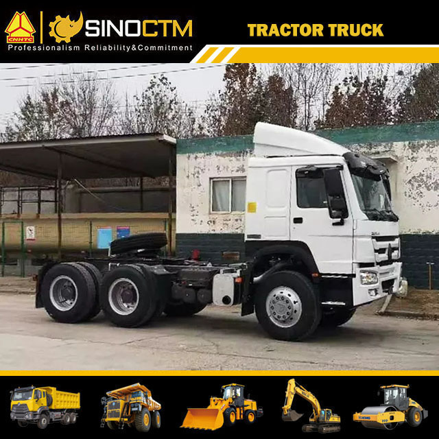 Rectangular DOT Plateau Tractor Truck