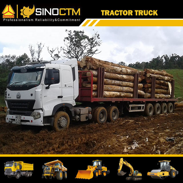 Rectangular Cost Saving Transportation Tractor Truck