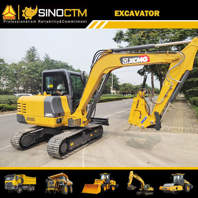 XCMG XE60DA Excavator 