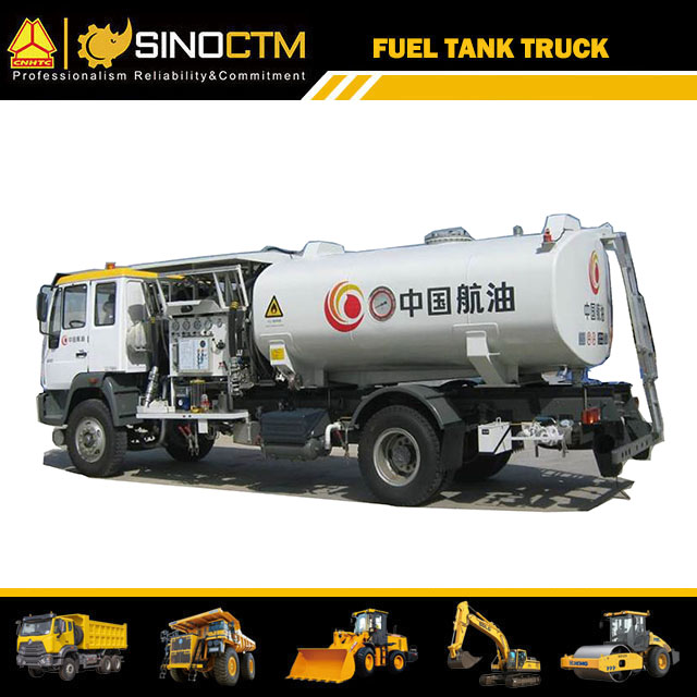 Jet Fuel Fuel Tank Truck For Work With Fuel Dispenser