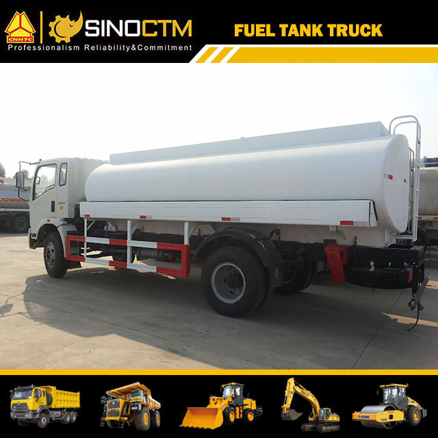 Long Range Aluminum Fuel Tank Truck For Airport