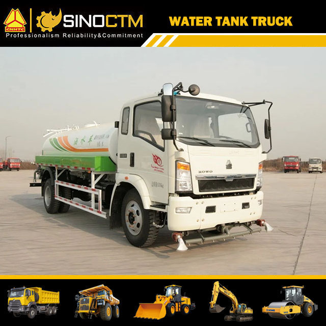 8 Ton Stainless Steel Water Tank Truck For Road