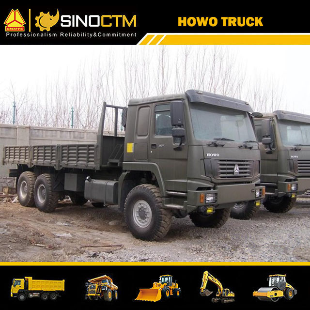 SINOTRUK HOWO Troops Carrier Truck 6x6 ZZ2257N4357