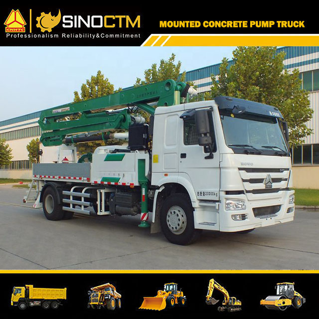 HOWO Boom Concrete Pump Truck（29m） 