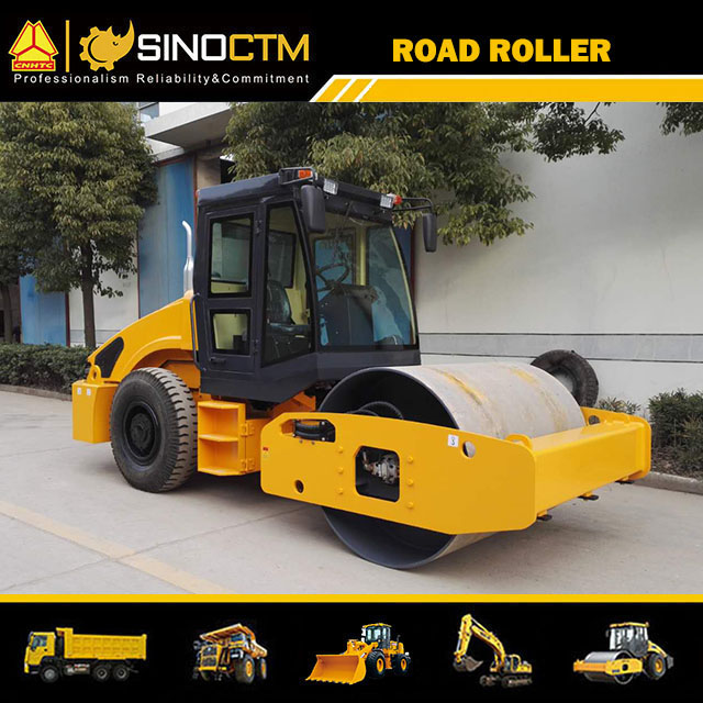 JM608 SINGLE DRUM VIBRATORY ROLLER 8T