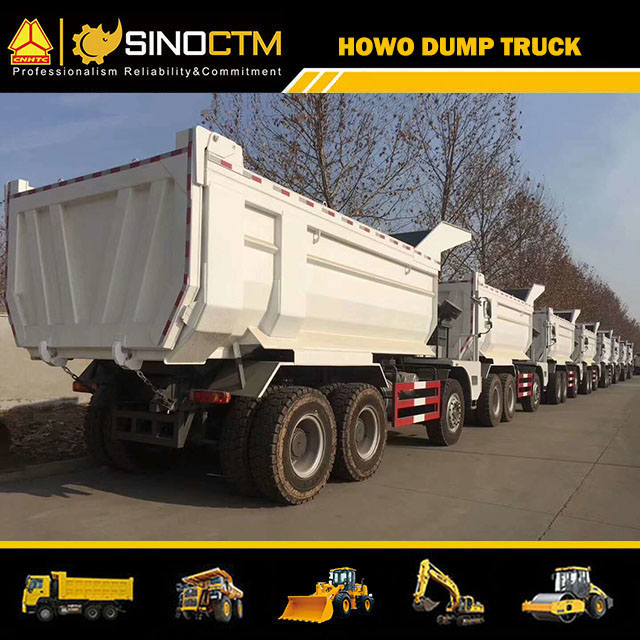 HOWO 6X4 Mining Dump Truck U Type Body