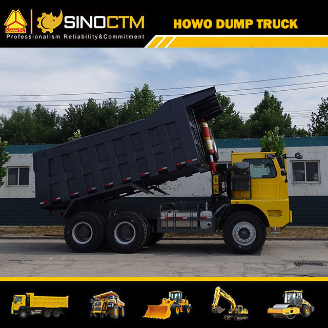 HOWO 6X4 Mining Dump Truck U Body 420hp