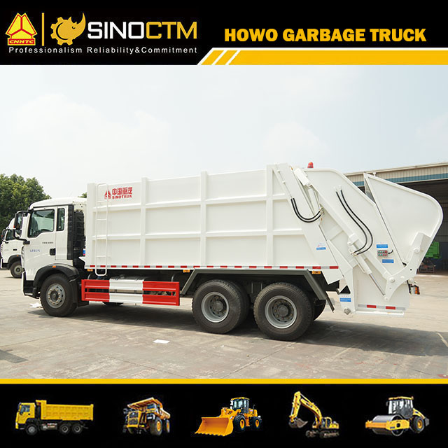 SINOTRUK HOWO 6X4 Garbage Truck 18cbm