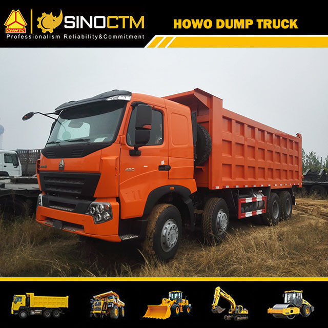 SINOTRUK HOWO-A7 8X4 Dump Truck 30cbm