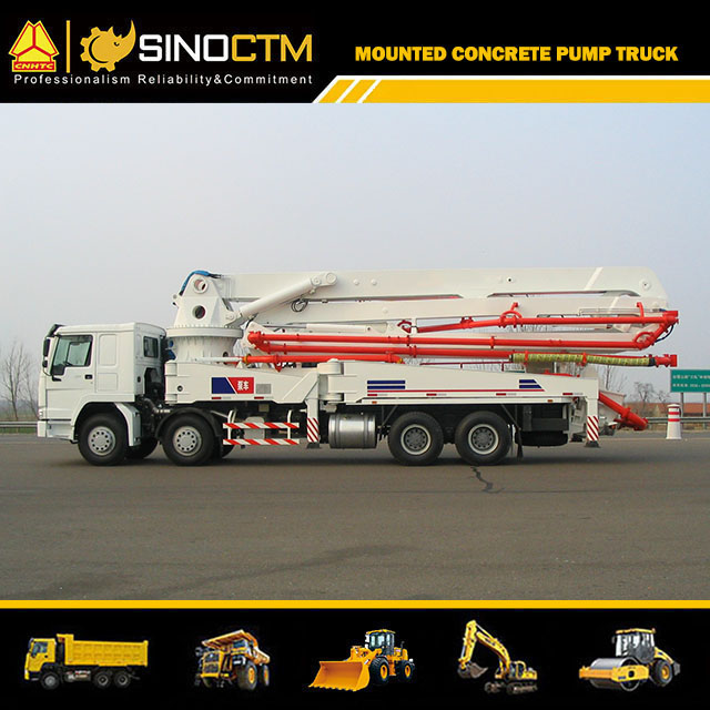 HOWO Boom Concrete Pump Truck（42m）