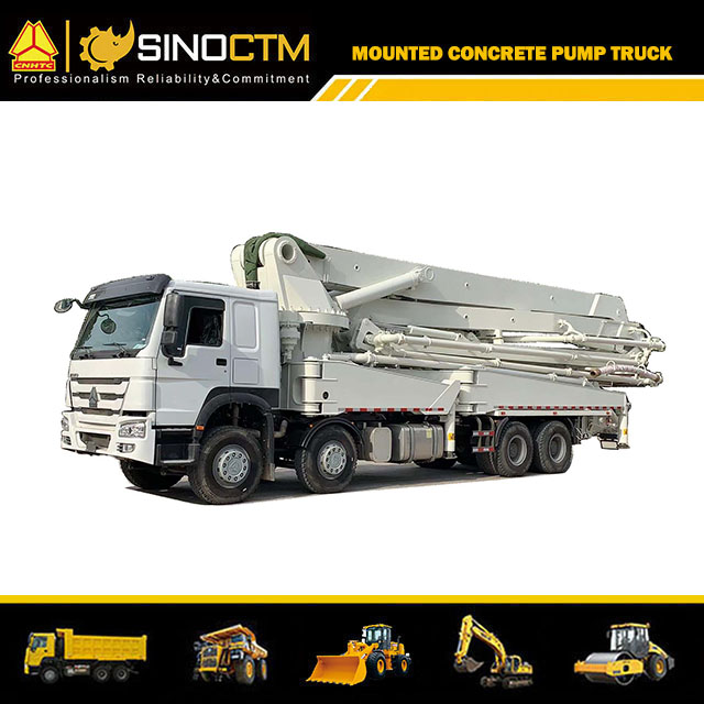 HOWO Boom Concrete Pump Truck（52m） 