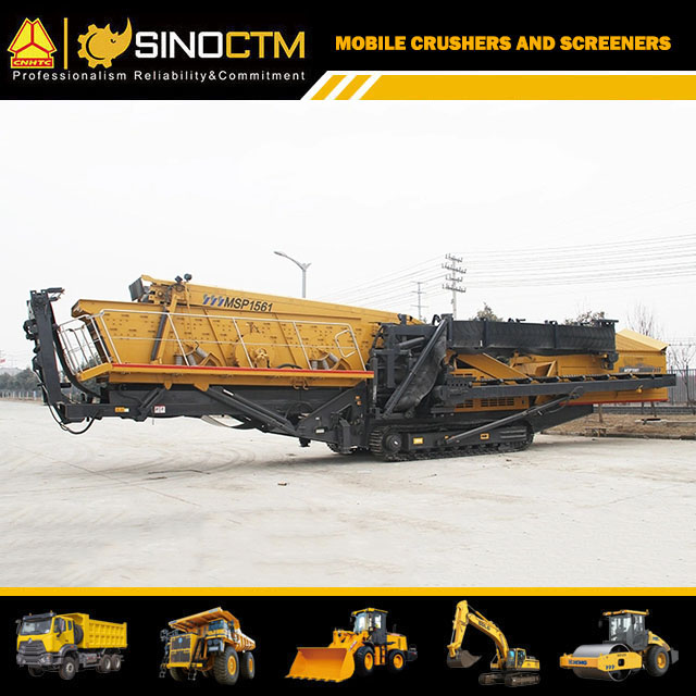 Crawler Mobile Screening Machine 400-800t/h