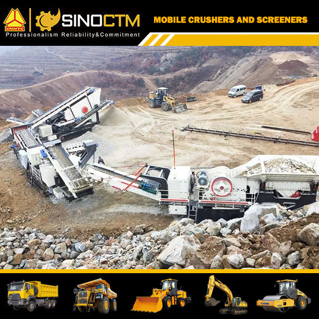 Crawler Mobile impact crusher 80～450t/h