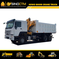 SINOTRUK HOWO 6X4 Dump Truck Crane 5T