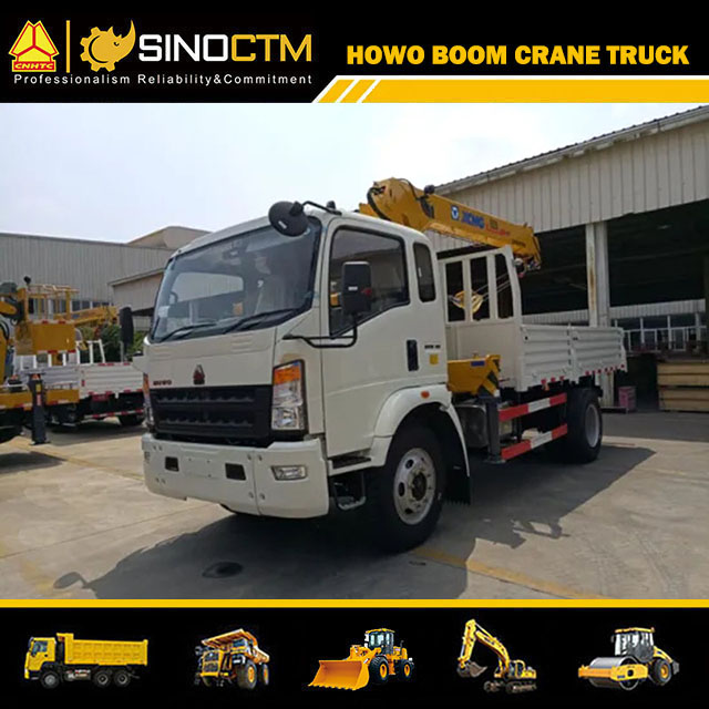 SINOTRUK HOWO 4X2 Light Boom Truck 4T