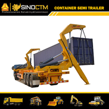 Three Axle Side Lifter Crane Semi-Trailer