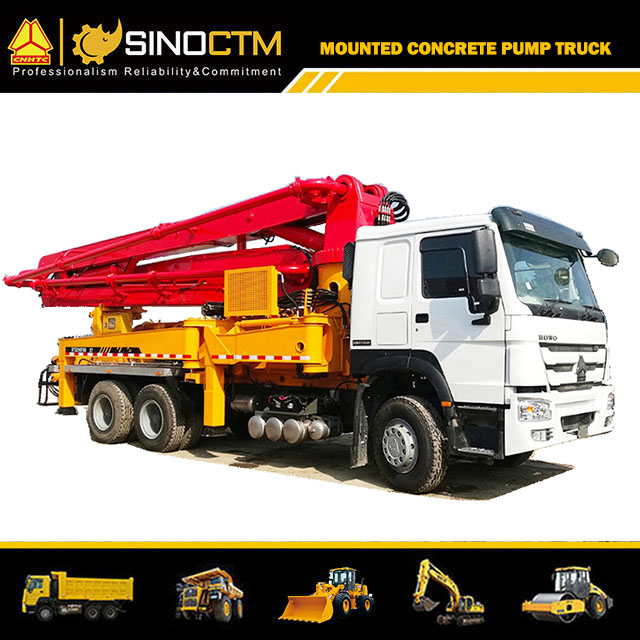 HOWO Boom Concrete Pump Truck（37m）