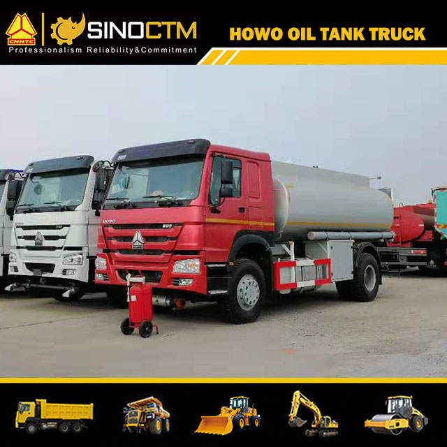 SINOTRUK HOWO 4X2 Fuel Tank Truck 12cbm