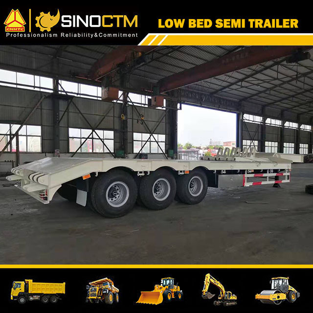 Three Axle Low Bed Semi-Trailer