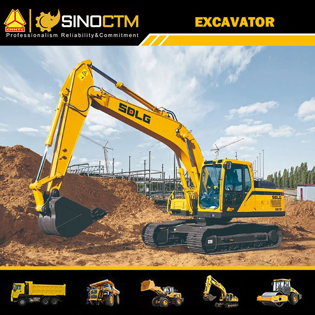 SDLG E6210F Hydraulic Excavator 21T