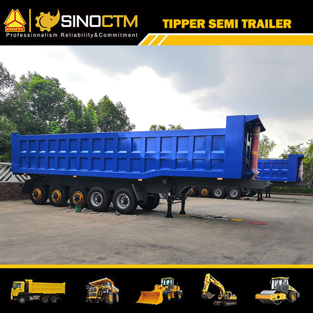 Five Axle Dump Semi-Trailer