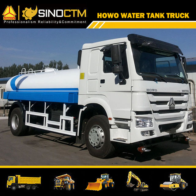 SINOTRUK HOWO 4X2 Water Tank Truck 12cbm