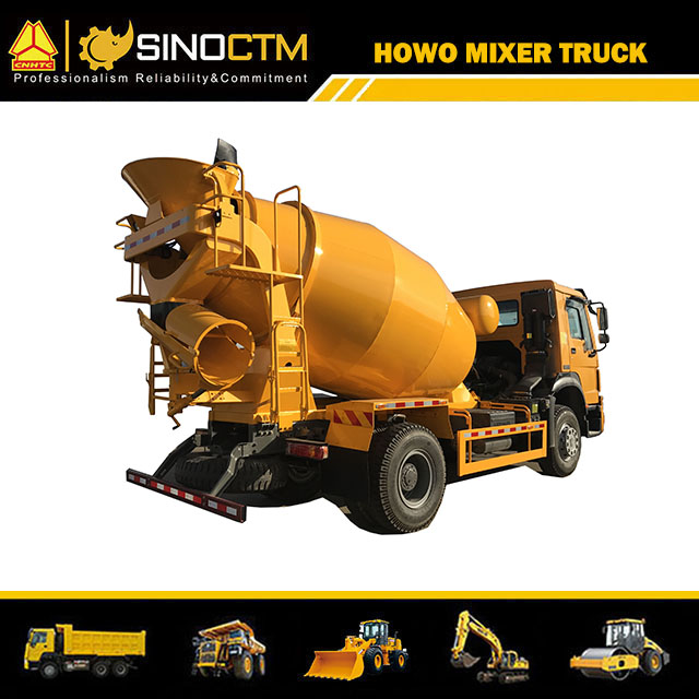 SINOTRUK HOWO 4X2 Concrete Mixer Truck 6CBM