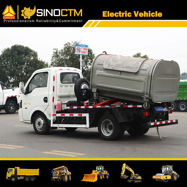 BYD Electric Hook Lift Garbage Truck 2.5 CBM