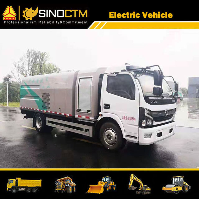 DONGFENG Electric Road Guardrail Cleanout Vehicle 4 CBM