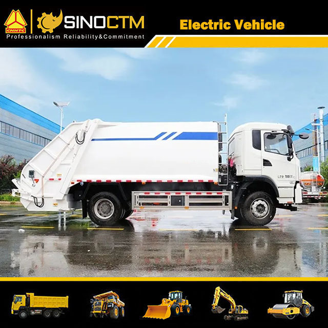 BYD Electric Compression Garbage Truck 12 CBM