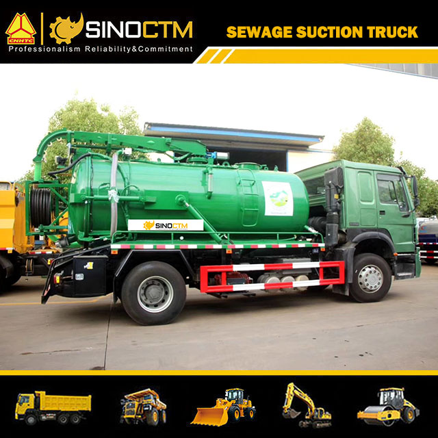 SINOTRUK HOWO Sewage Suction Truck 10 CBM