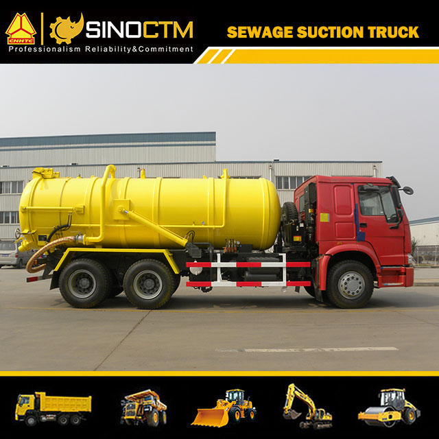 SINOTRUK HOWO Sewage Suction Truck 18 CBM