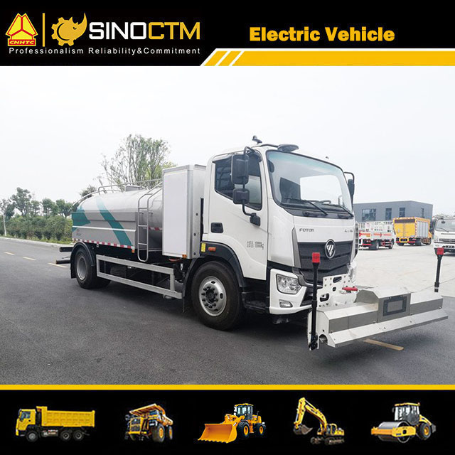 FOTON High Pressure Washing Sweeper Truck 10CBM