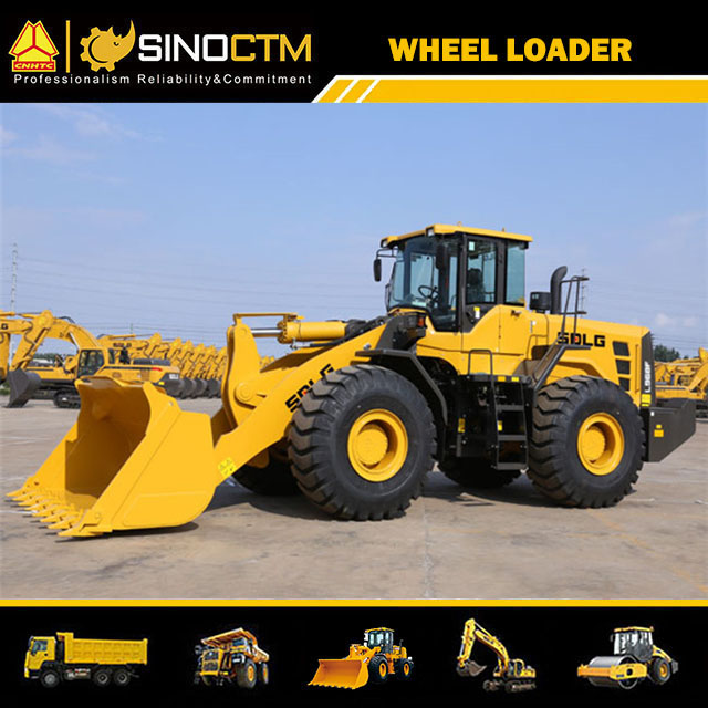 6T Landscaping Wheel loader With Fork