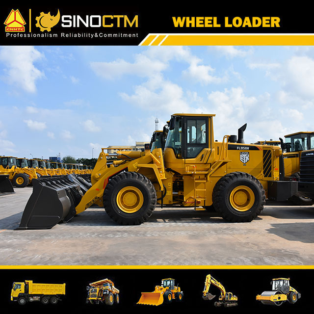 Compact Agriculture Wheel loader With Fork