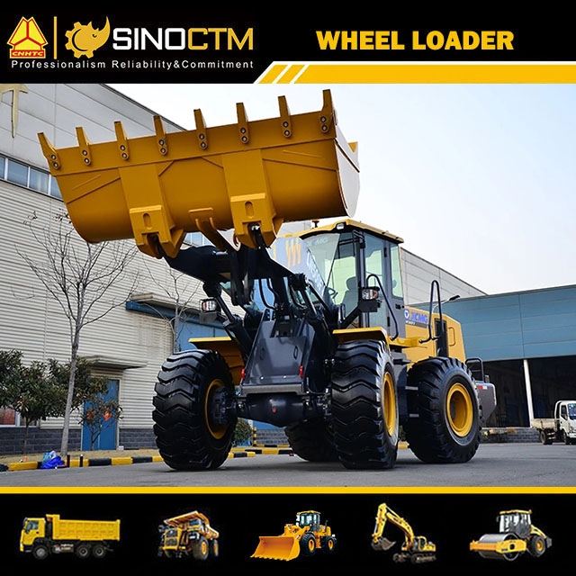 Self Lift High Efficiency Landscaping Wheel loader