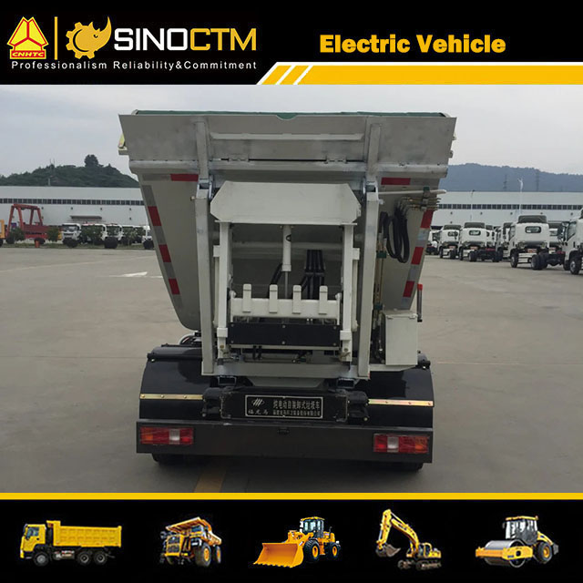 DONGFENG Electric Rear Loading Garbage Truck 3.5 CBM