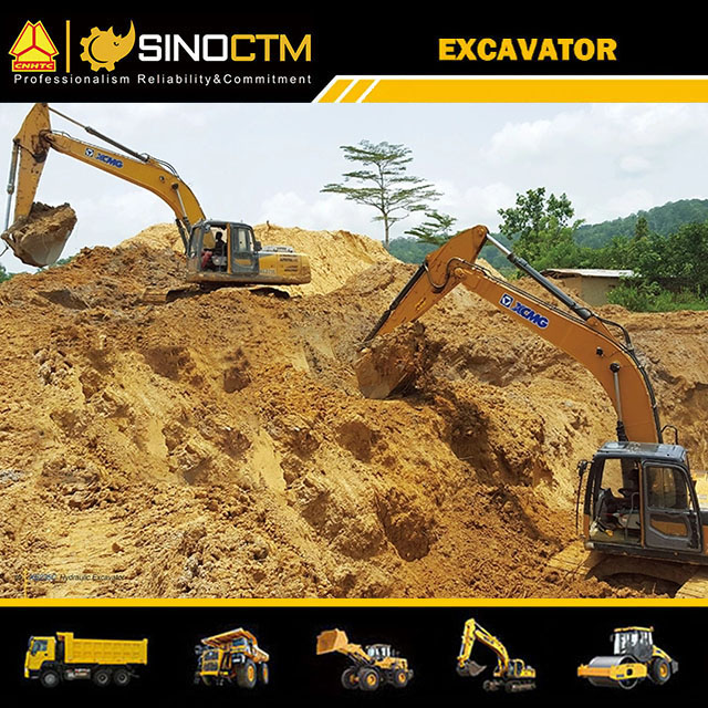 Mini 25 Ton Mining Excavator