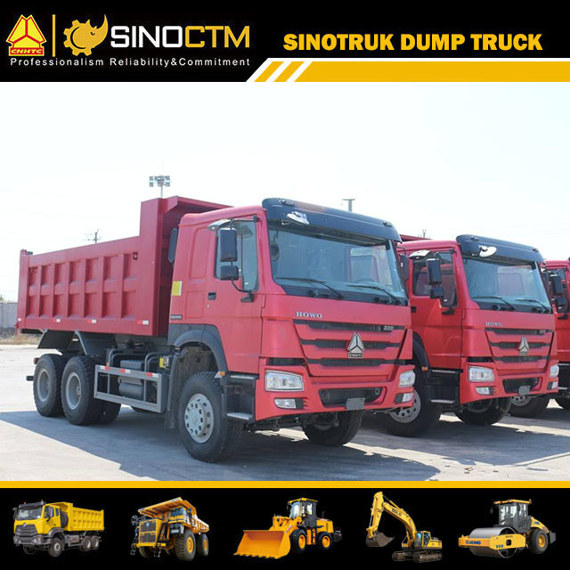 6X4 Stable Rock Dump Truck