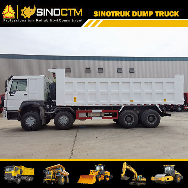 8X4 Manual Material Transportation Dump Truck