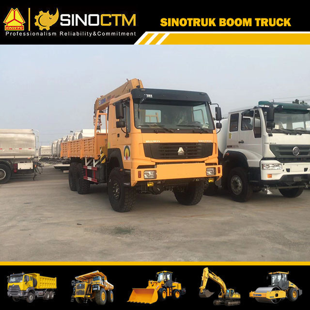 SINOTRUK HOWO 6x6 Boom Truck(10Ton Crane)