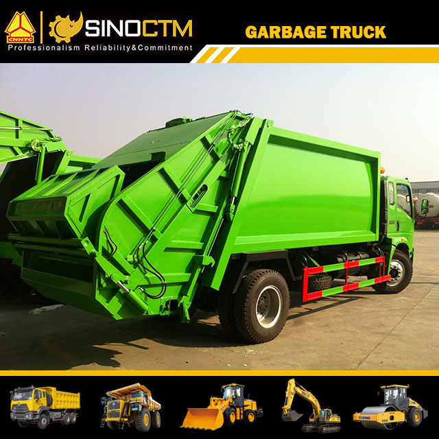 Metal Fuel Tank Truck For Garbage With Tool Box