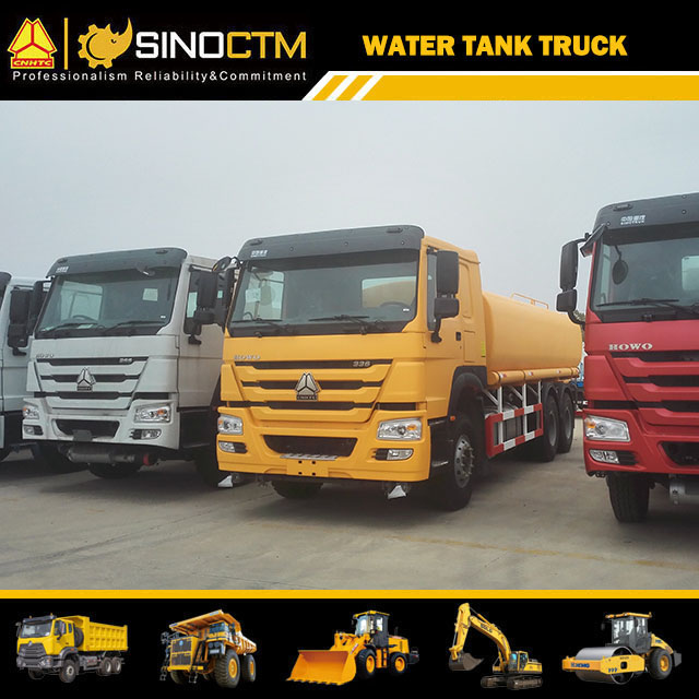 Portable Water Tank Truck For Transportation With Sprinkling