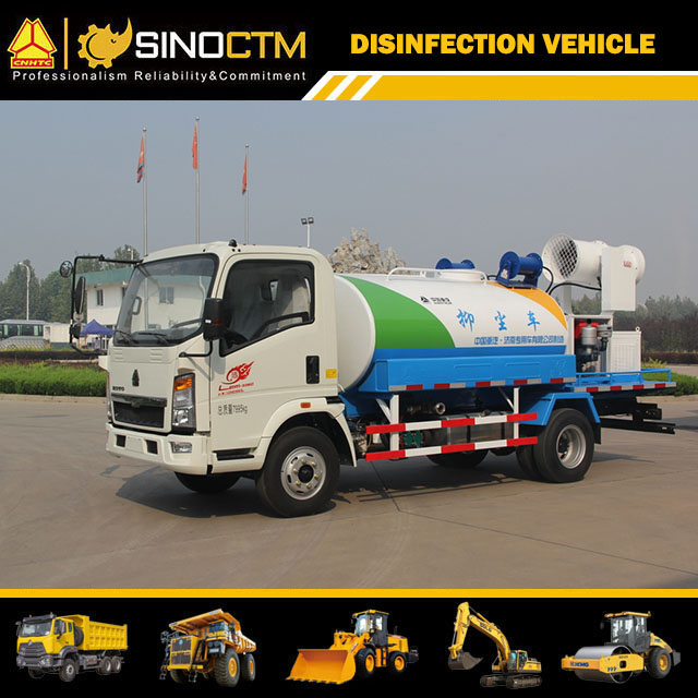 Plastic Water Tank Truck For Garden With Sprinkling