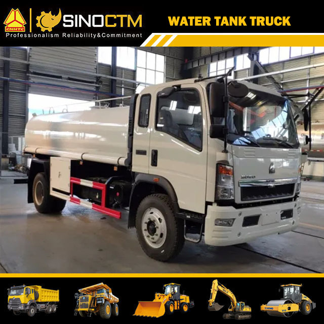 8 Ton Alloy Alumimun Water Tank Truck For Camping